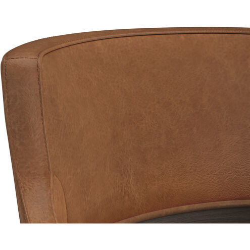 Brylea 43.5 inch Brown / Shalimar Tobacco Leather Barstool